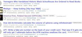 How to display chosen thumbnails in Reddit?